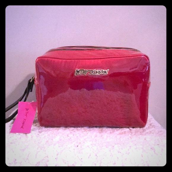 double zip cosmetic pouch